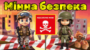 Інтерактивна анімована презентація "Мінна безпека" День Мінної безпеки 4 квітня, Урок мінної безпеки до Міжнародного дня просвіти з питань мінної безпеки