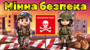 4 квітня День Мінної безпеки Анімована інтерактивна презентація, Урок мінної безпеки до Міжнародного дня просвіти з питань мінної безпеки