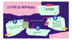 Річне оцінювання здобувачів освіти екстернатної форми навчання з історії України 7 клас