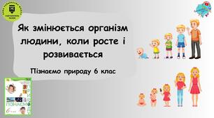 Презентація "Як змінюється організм людини, коли росте і розвивається"