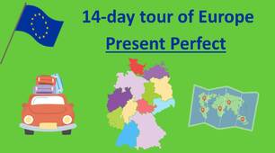Презентація до теми Have you been to the capital? 14-day tour of Europe. Grammar search.