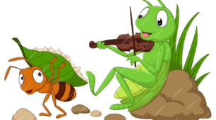 Текст та  завдання до нього "The Ant and the Grasshopper"