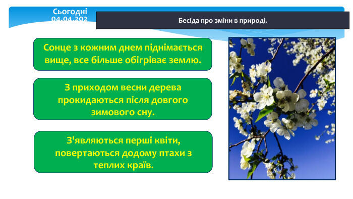 Розвиток мовлення на тему Малюю весну