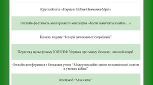 Виступ на педраду/МО "Про особливості  позаурочної роботи в класі  в умовах воєнного стану"