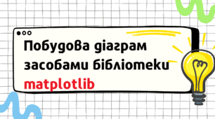 Побудова діаграм засобами бібліотеки matplotlib