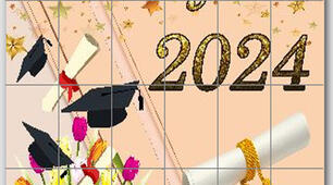 Постер - Випуск 2024  Постер на 12 , 24, 35  аркушів А4;