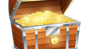 Методична розробка "The treasure". Текст та завдання до нього