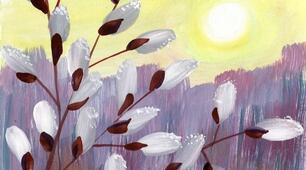 Музична картина. Слухання: П. Чайковський «Квітень. Пролісок» (із циклу «Пори року»). Виконання: М. Ясакової, О. Янушкевич «Весняні котики»