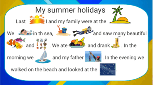 Тексти для читання з картинками (3 клас). Past Simple Tense
