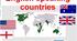English-speaking countries 5th grade