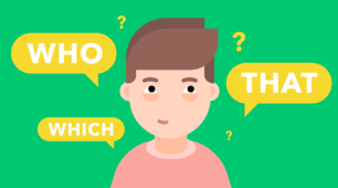 Relative pronouns who/which/that