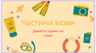 Презентація. Частини мови. Повторення