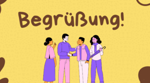 Урок на тему "Begrüßung"