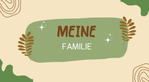 Урок на тему "Meine Familie"