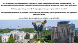 Цікаві факти про Київ.