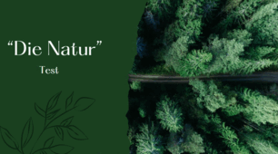 Тест на тема "die Natur"