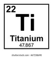 Periodic Table Element Titanium: เวกเตอร์สต็อก (ปลอดค่าลิขสิทธิ์) 467238698 | Shutterstock