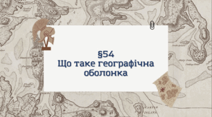 Презентація з географії 6 клас НУШ: Що таке географічна оболонка