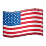 Flag: United States on Apple iOS 16.4