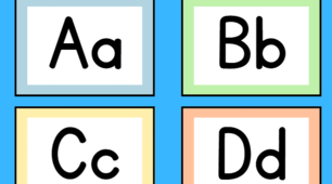 Англійський алфавіт. (PNG-формат) 1-2 клас