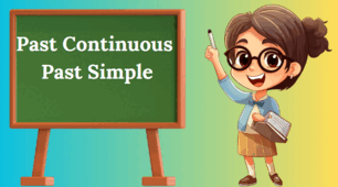 Past continuous and past simple