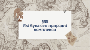 Презентація з географії 6 клас НУШ: Які бувають природні комплекси