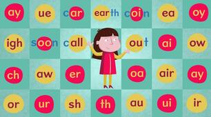 Flashcards ( phonics) Картки з різними диграфами з малюнками
