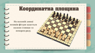 Презентація до уроку  "Координатна площина"