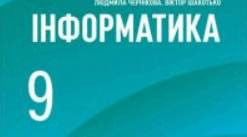 Робота на річне оцінювання з інформатики для учнів-екстернів 9 класу