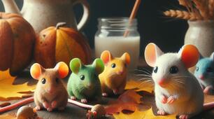 Ліна Костенко "Кольорові миші"