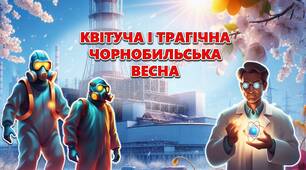 Презентація "Квітуча і трагічна чорнобильська весна" до Міжнародного дня  памʼяті про Чорнобильську катастрофу
