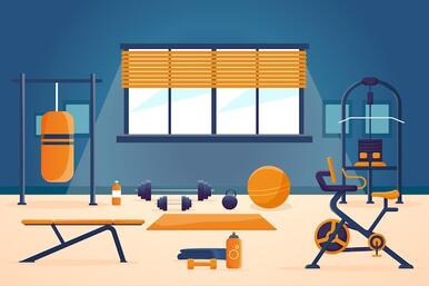 Gym Vectors & Illustrations for Free Download | Freepik
