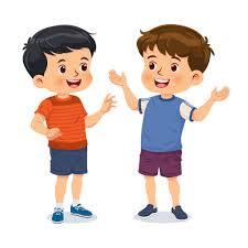 1,000+ Two Boys Talking Stock Illustrations, Royalty-Free Vector Graphics & Clip Art - iStock | Two boys talking school