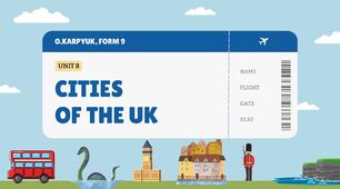 Презентація "Cities of the UK. Reading" у CANVA