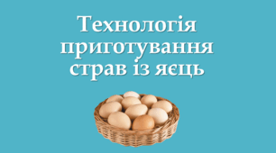 Технологія приготування страв із яєць. Презентація до уроків технології за програмою І.Ю Ходзицької (6 клас НУШ)
