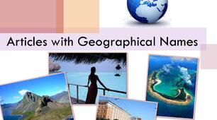 THE with geographical names 