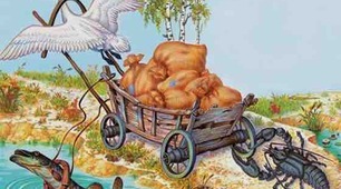 Казка Лебідь, Рак та Щука