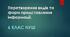 Перетворення видів та форм представлення інформації.