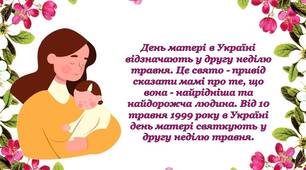 Презентація "День матері: історія та традиції свята в Україні. Як святкують День матері в різних країнах"