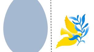 Шаблони аплікацій "Великодні яйця на патріотичну, українську тематику"