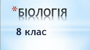 Комплексна підсумкова / контрольна робота з біології за  8 клас.