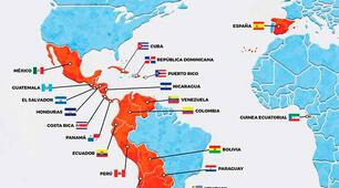 Los países que hablan español