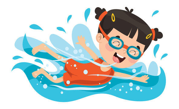 Swim Cartoon Images – Browse 390,498 Stock Photos, Vectors, and Video | Adobe Stock