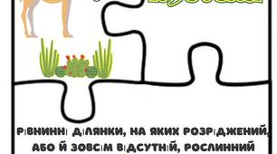 Які бувають природні комплекси. Пазли. Географія, 6 клас, НУШ