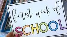 Mike’s first week at school