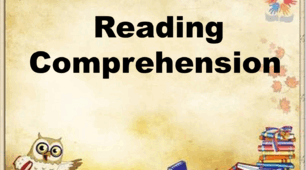 Reading Comprehension 