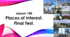 Form 7. Lesson 100. Leisure time. Places of Interest. Final test.