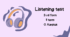 Listening test 3rd form II term Контроль аудіювання для 3 класу з англійської мови з теми "Weather and nature" O. Karpiuk