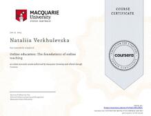  Online education: The foundations of online teaching