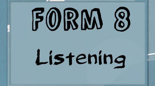 Form 8. Listening / II семестр